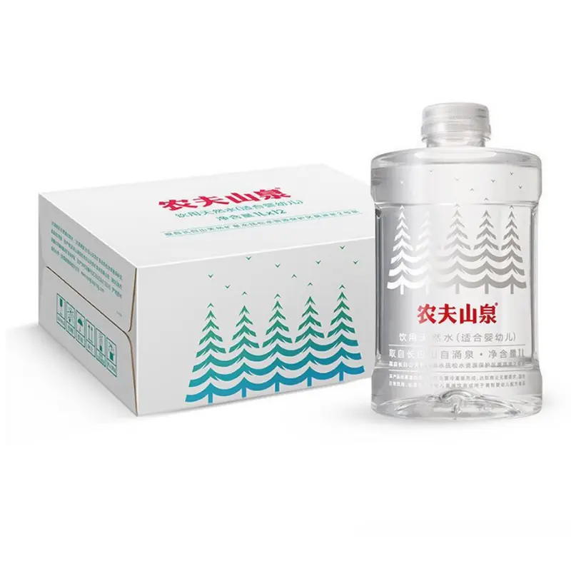 【整箱】农夫山泉 饮用天然水 适合婴幼儿 1L*12瓶