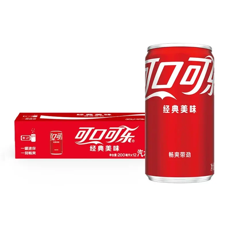 【整箱】可口可乐 迷你罐可乐 200ml*12