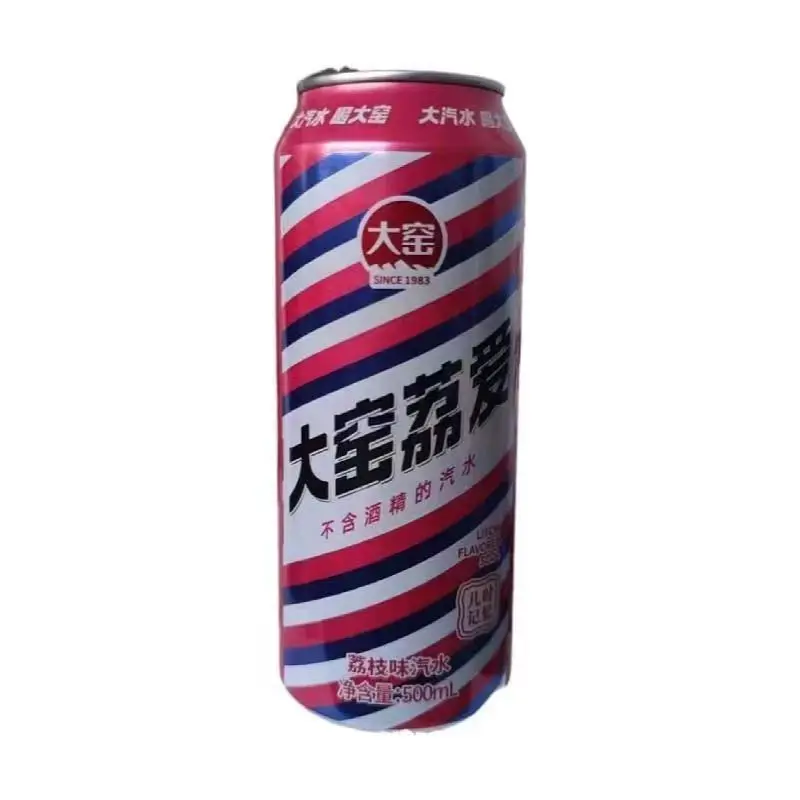 【整箱】大窑荔爱 荔枝味汽水 罐装 500ml*20罐/箱
