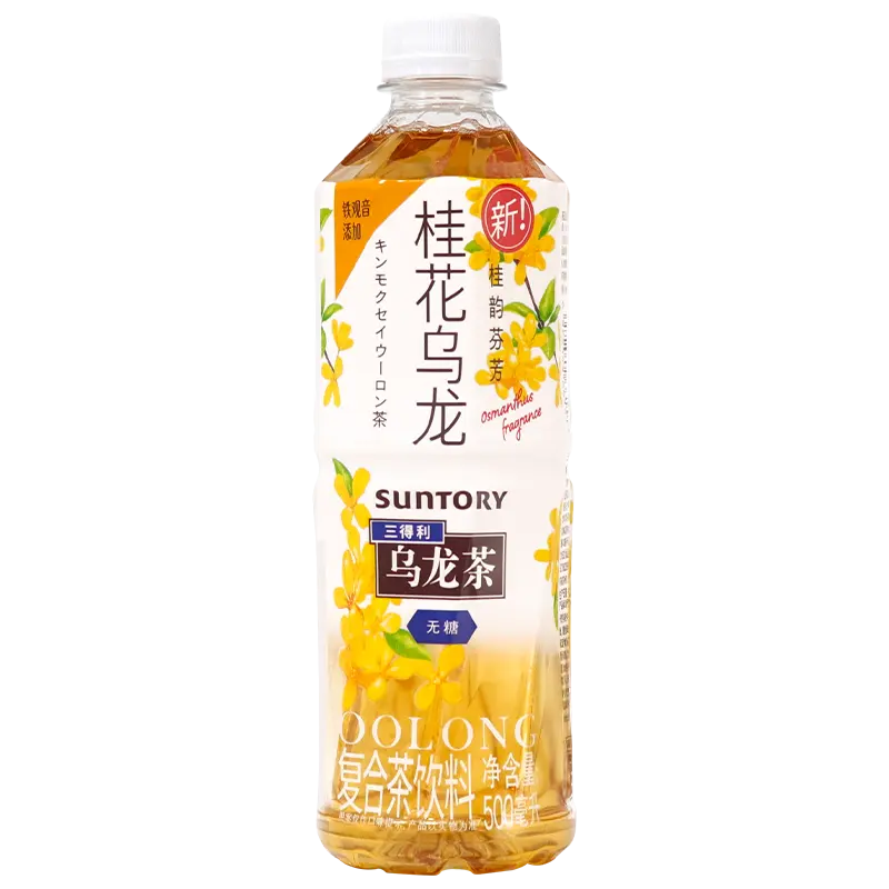 三得利桂花乌龙茶500ml