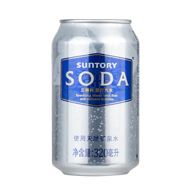 三得利苏打水320ML