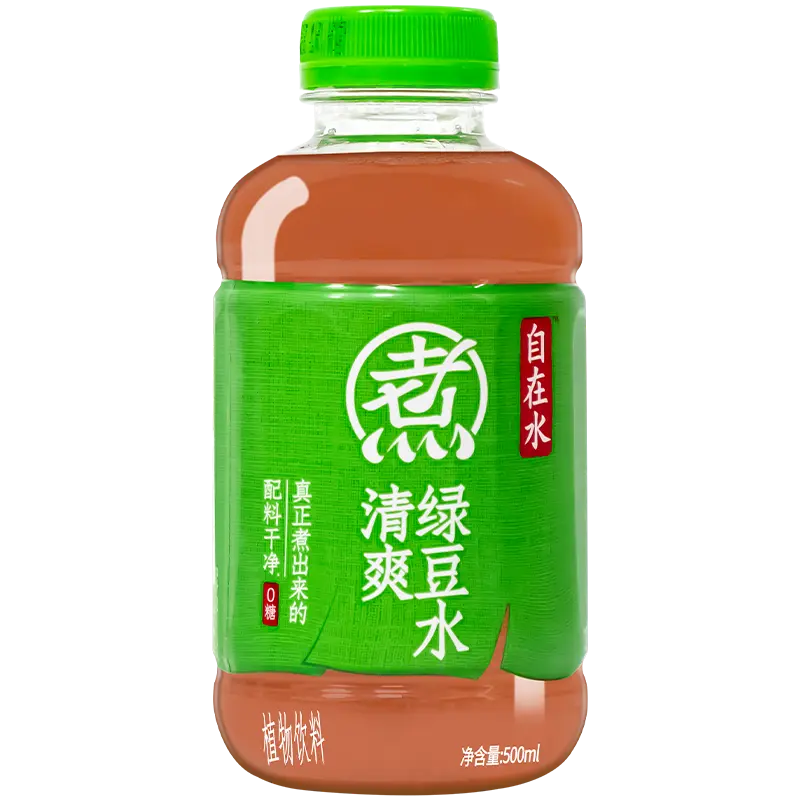 元气森林自在水清爽绿豆500ml