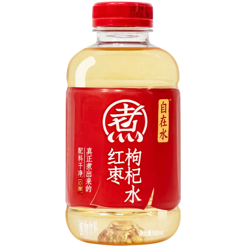元气森林自在水红枣枸杞500ml
