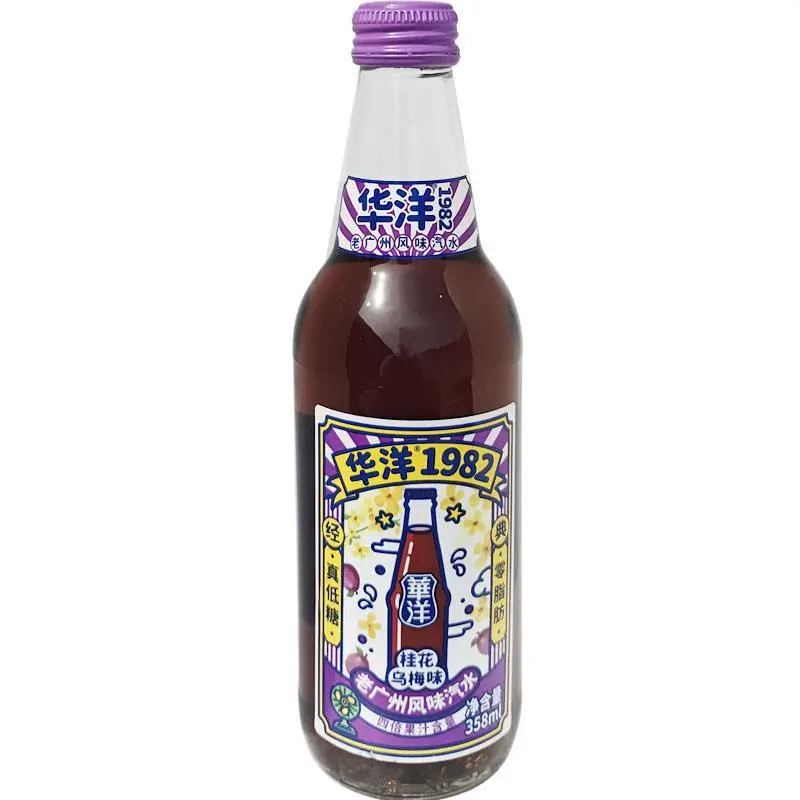 华洋1982桂花乌梅味358ML