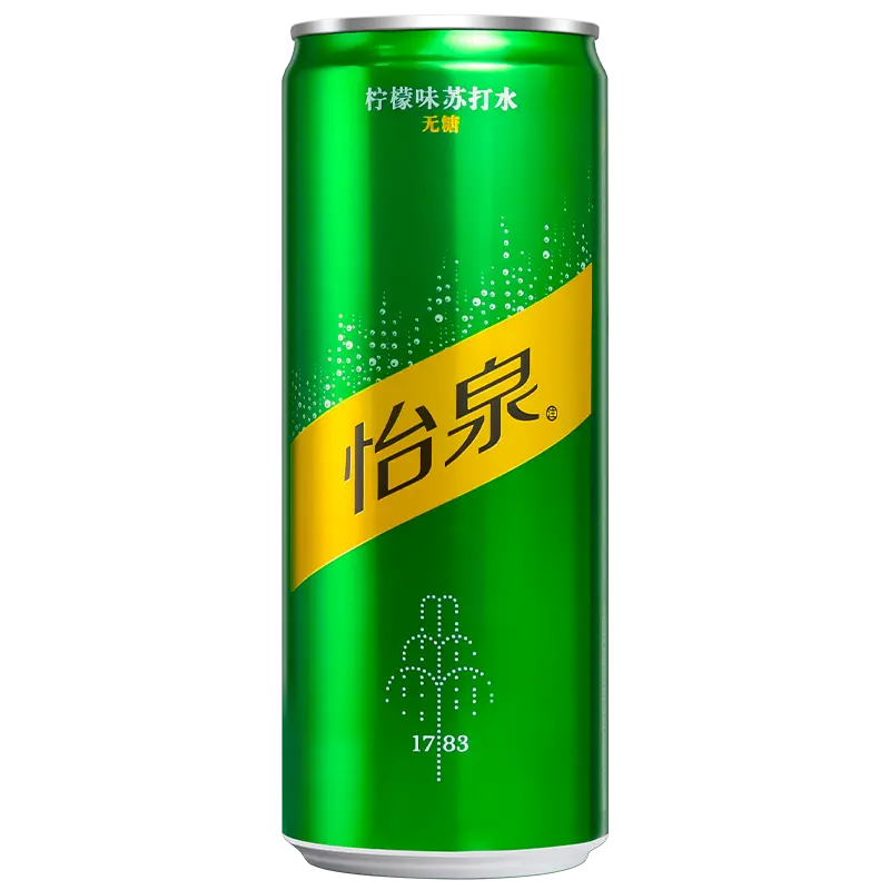 可口可乐怡泉柠檬味苏打水330ML