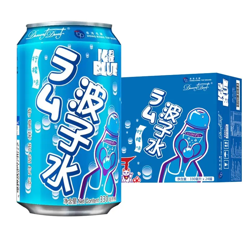 EDO柠檬味波子水330ML