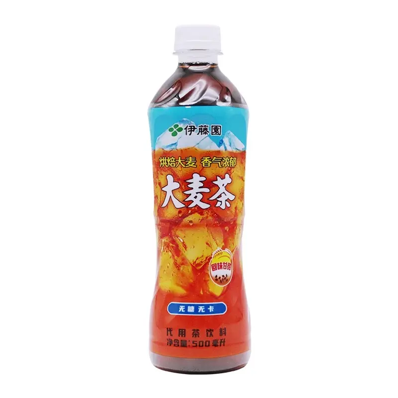 【整箱】伊藤园 无糖大麦茶 500ml*15