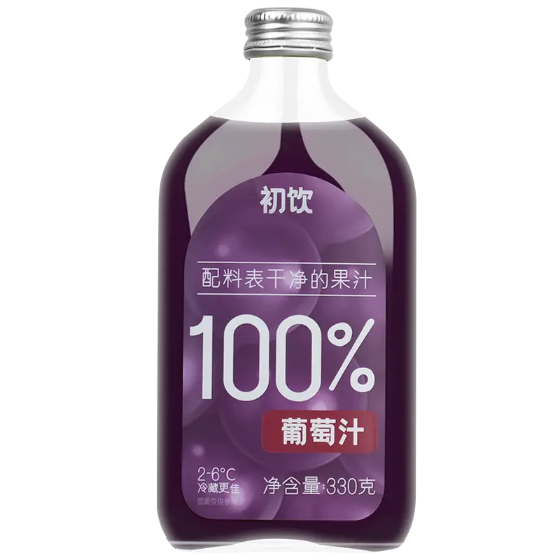 初饮100%葡萄汁330g