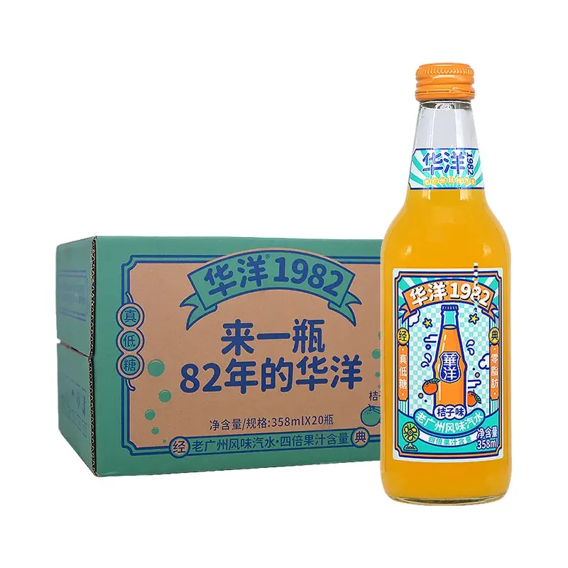 华洋1982桔子味358ML*20