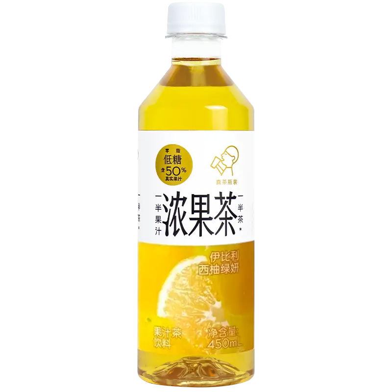 喜茶浓果茶伊比利西柚绿妍450ml