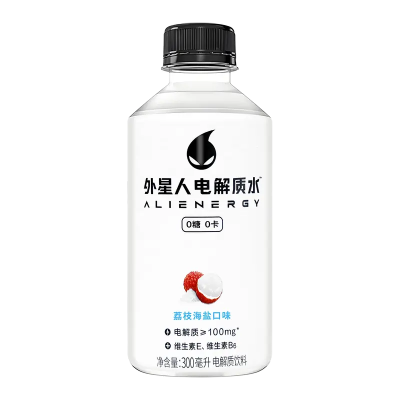 外星人电解质水荔枝海盐味300ml（塑料瓶）