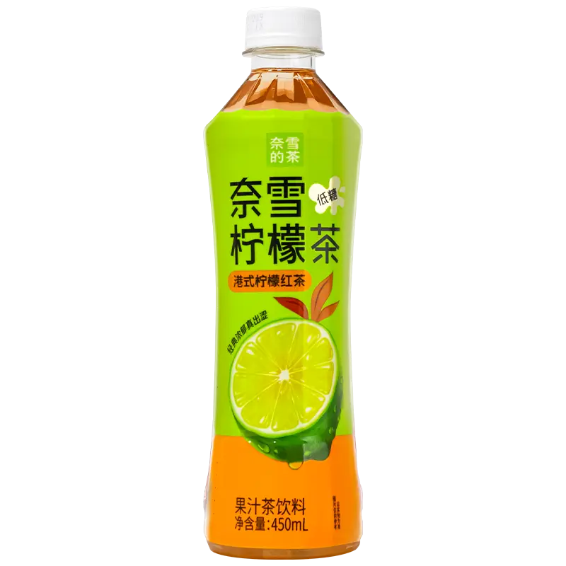 奈雪的茶 奈雪果茶 港式柠檬红茶450ml