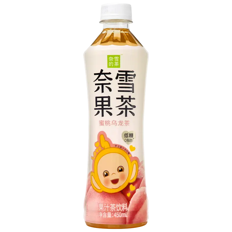 奈雪的茶 奈雪果茶蜜桃乌龙茶450ml