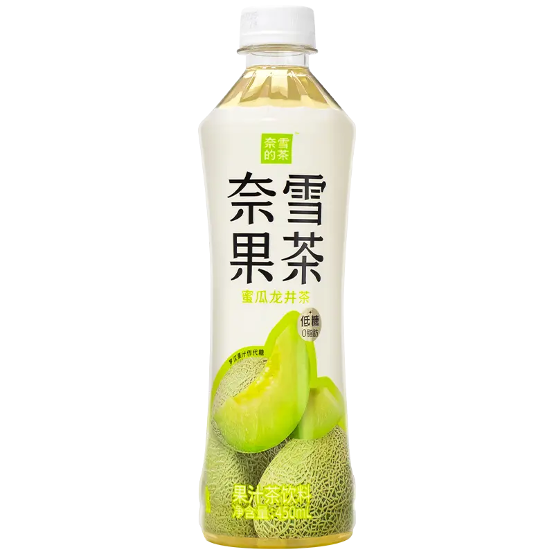 奈雪的茶 奈雪果茶蜜瓜龙井茶450ml