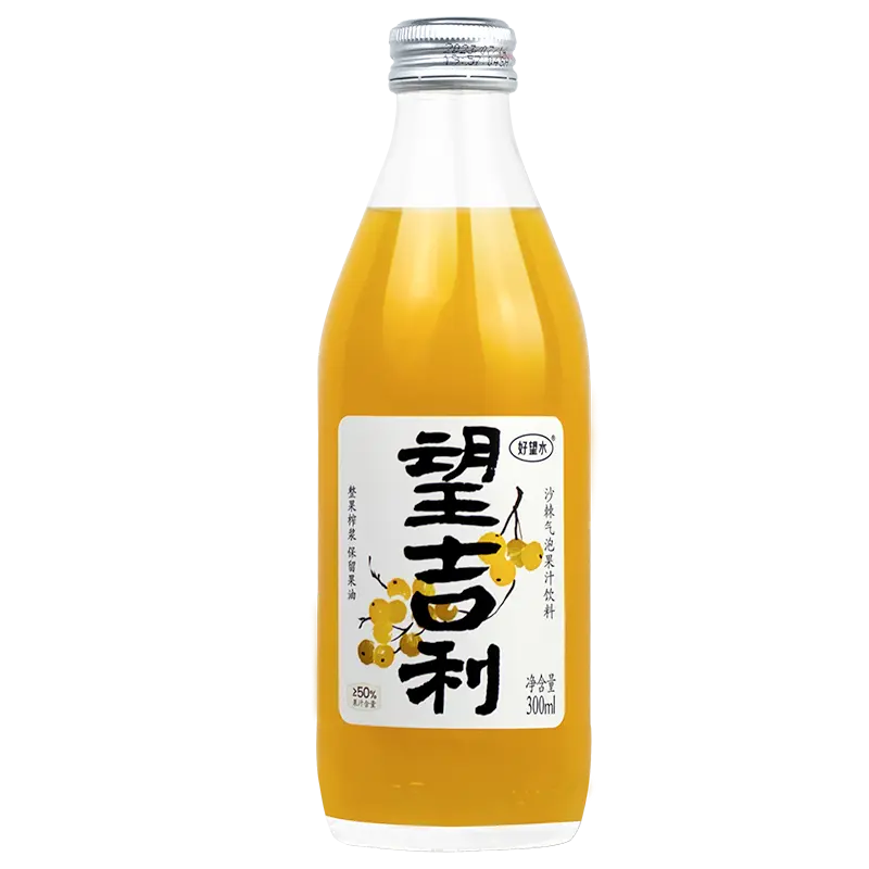 好望水望吉利沙棘气泡水300ML/瓶