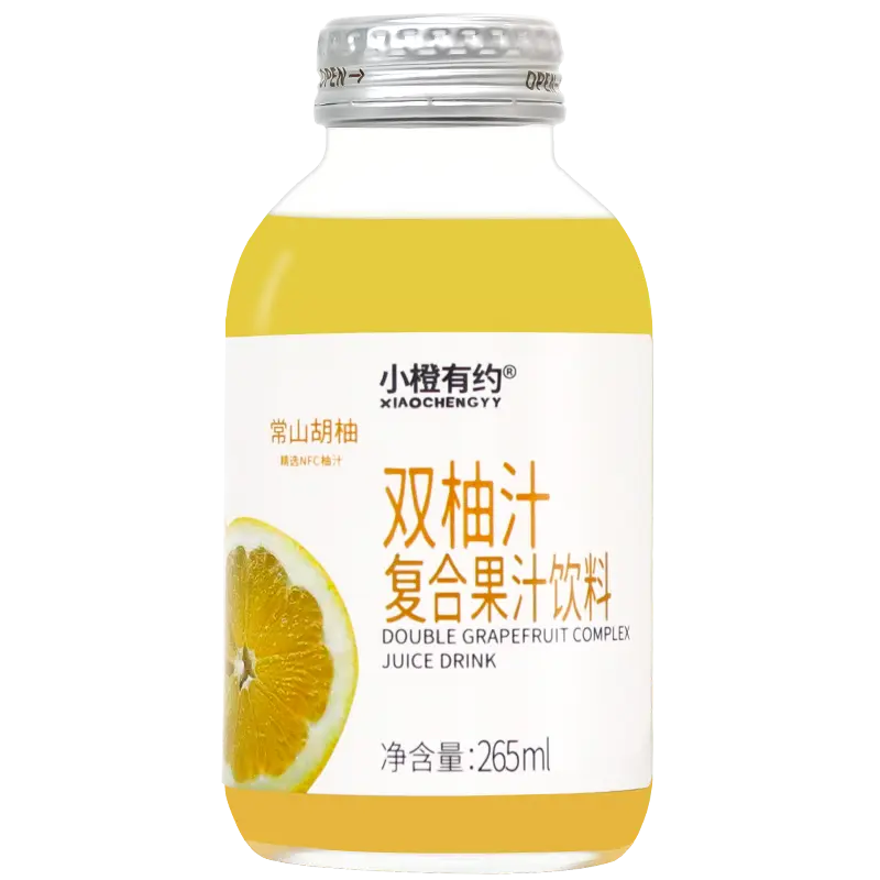 小橙有约双柚汁265ml
