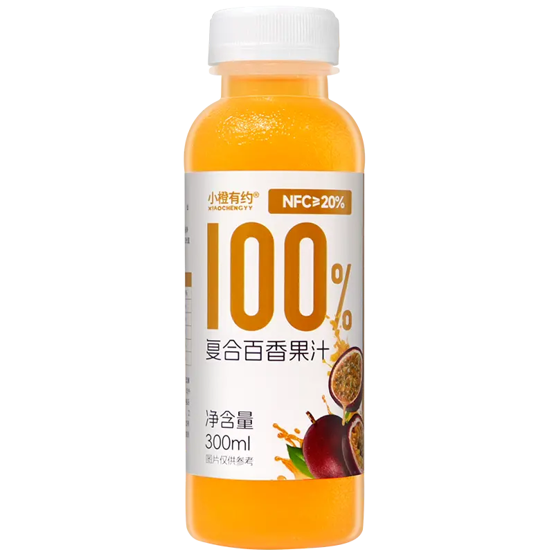 小橙有约复合百香果汁300ml