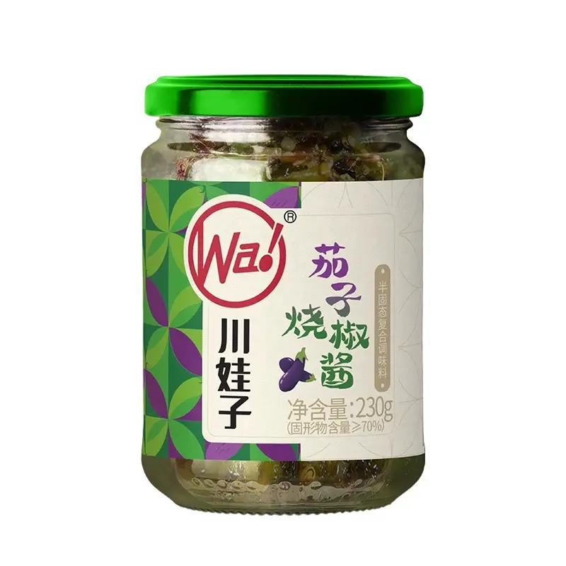 川娃子 茄子烧椒酱 230g