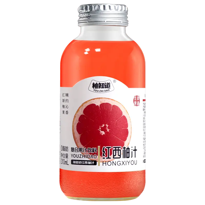柚知道红西柚汁310ml
