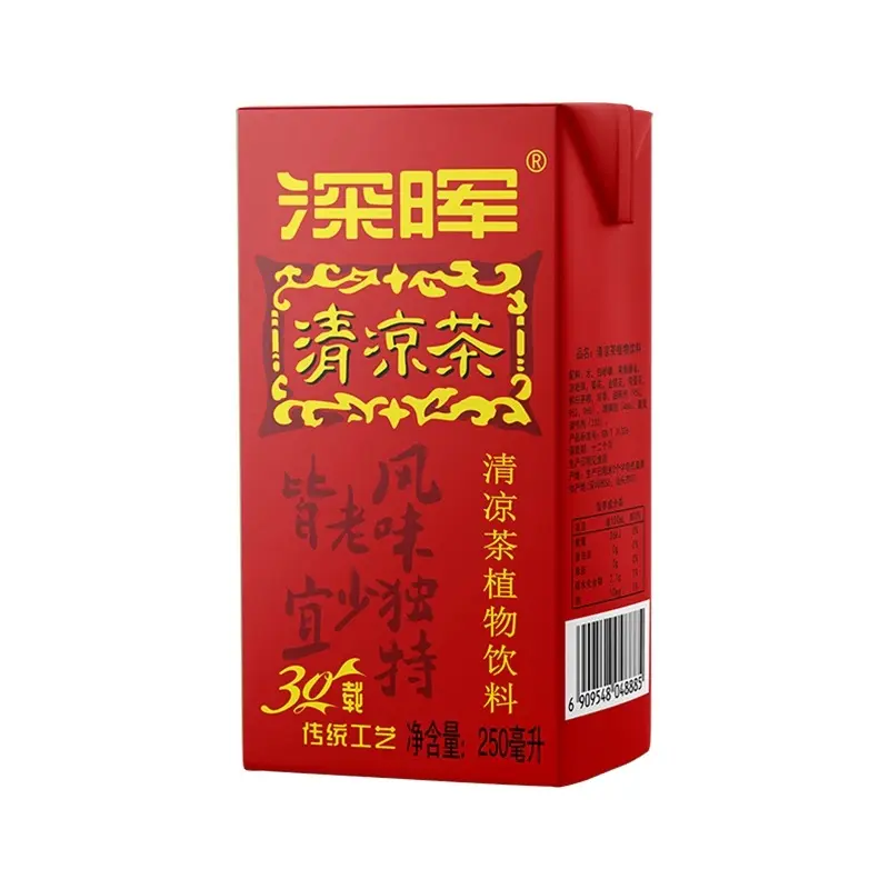 #【整箱】深晖 清凉茶 250ml*24盒/箱
