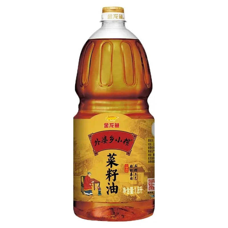 金龙鱼 外婆乡小榨 菜籽油 1.8L