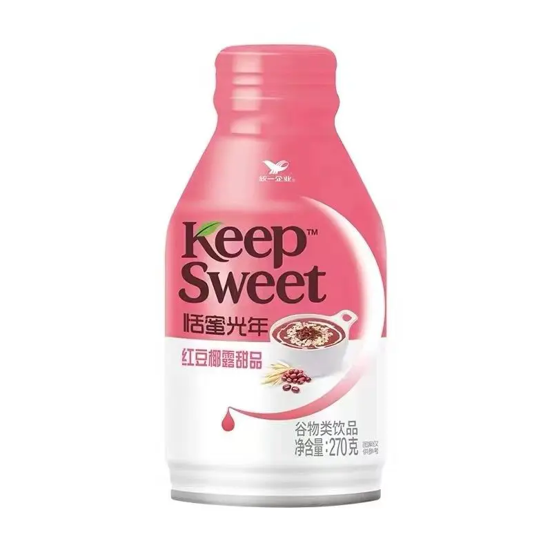 统一恬蜜光年红豆椰露270ML