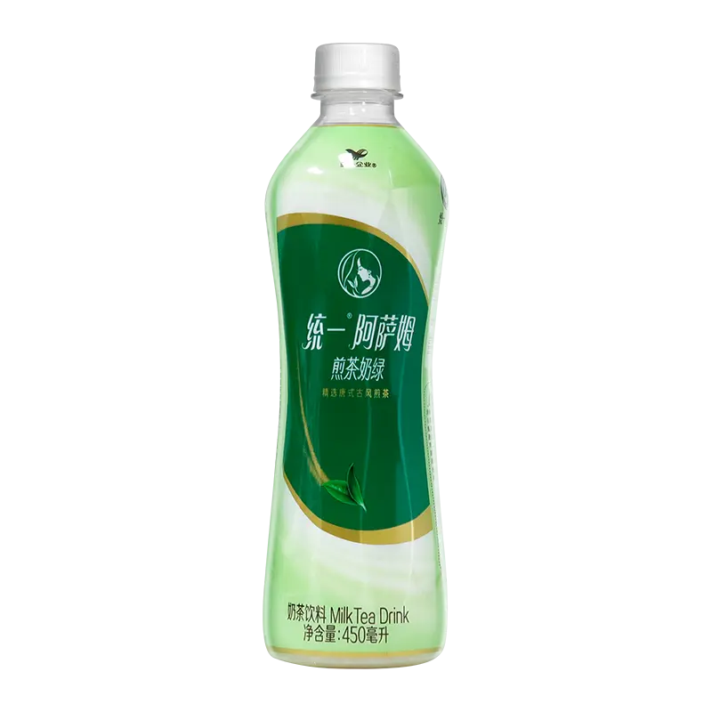 统一阿萨姆煎茶奶绿450ml