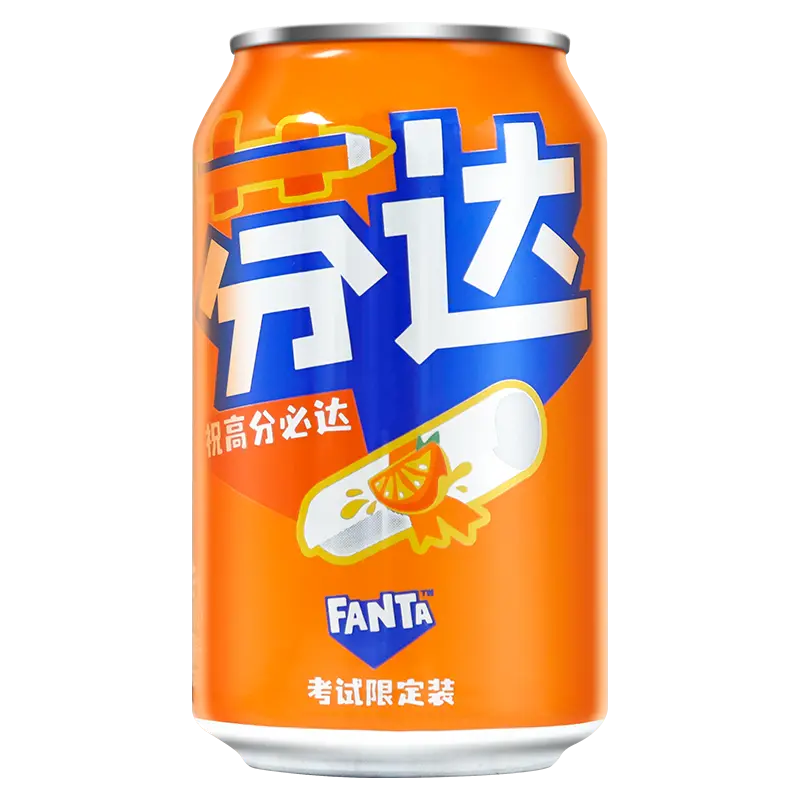可口可乐 芬达橙味汽水330ml