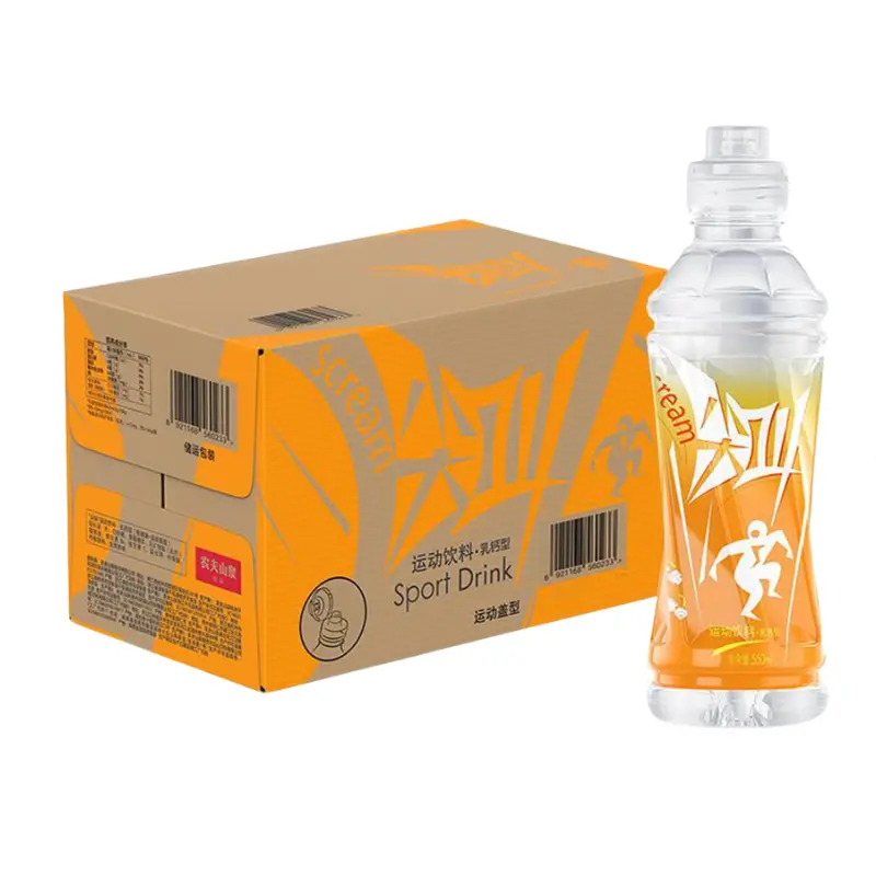 【整箱】农夫山泉 尖叫 乳钙型 550ml*15瓶/箱