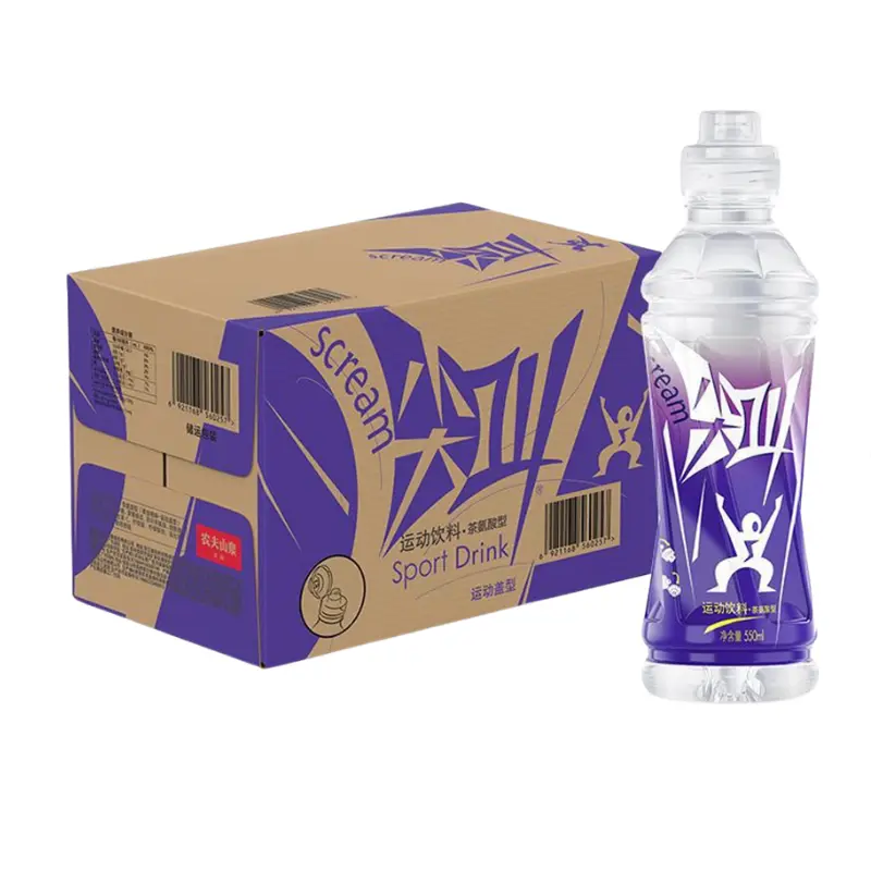 【整箱】农夫山泉 尖叫 茶氨酸型 550ml*15瓶/箱