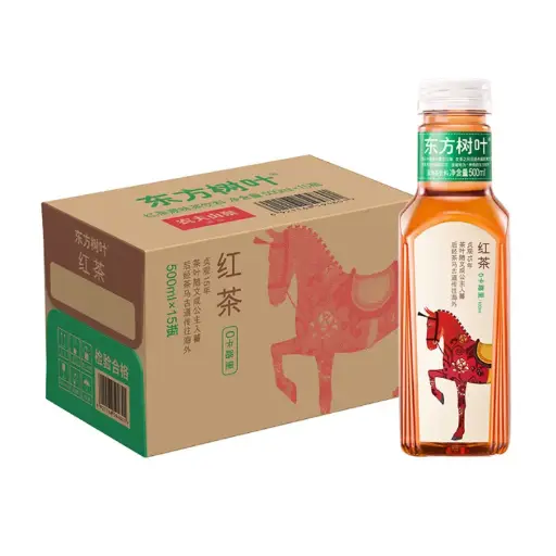 【整箱】农夫山泉 东方树叶 无糖红茶 500ml*15瓶/箱（多条码）