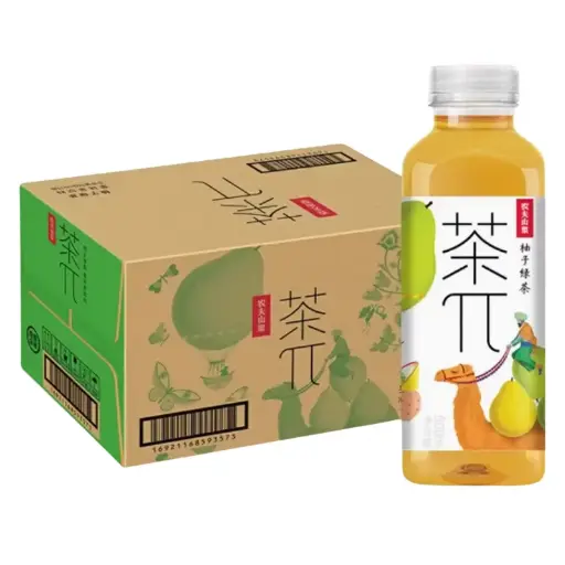 【整箱】农夫山泉 茶π柚子绿茶 500ml*15瓶/箱