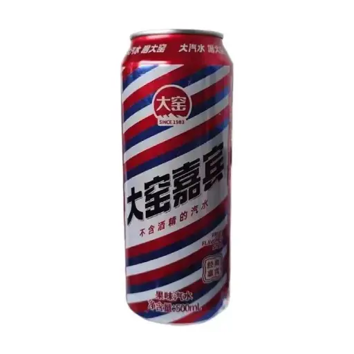 【整箱】大窑嘉宾 果味汽水 罐装 500ml*20罐/箱