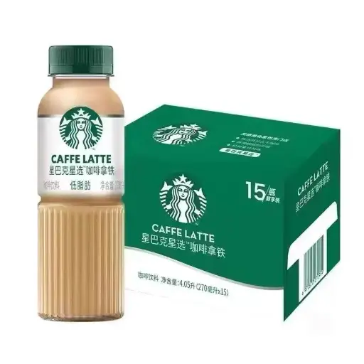 【整箱】星巴克 星选系列咖啡拿铁 270ml*15