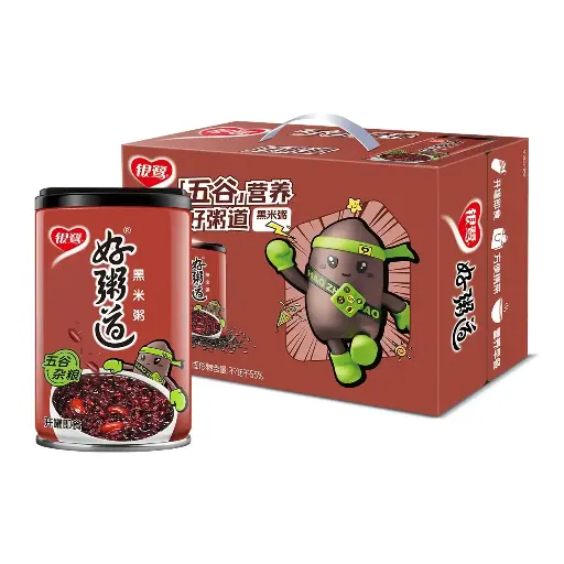 【整箱】银鹭 好粥道 黑米 280g*12瓶/箱