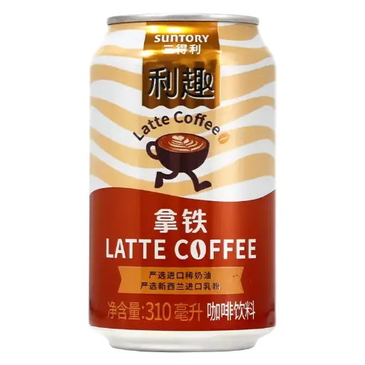 三得利利趣拿铁310ml