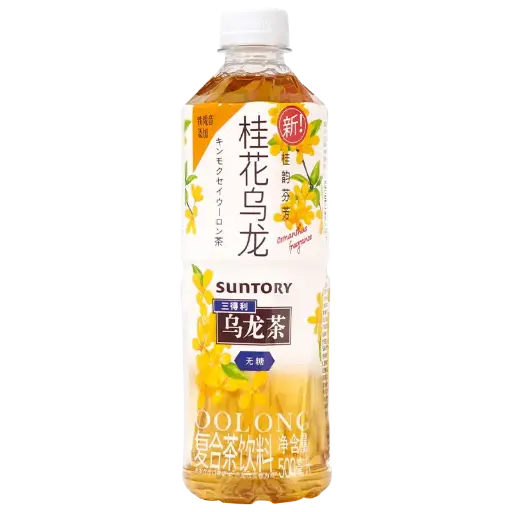 三得利桂花乌龙茶500ml