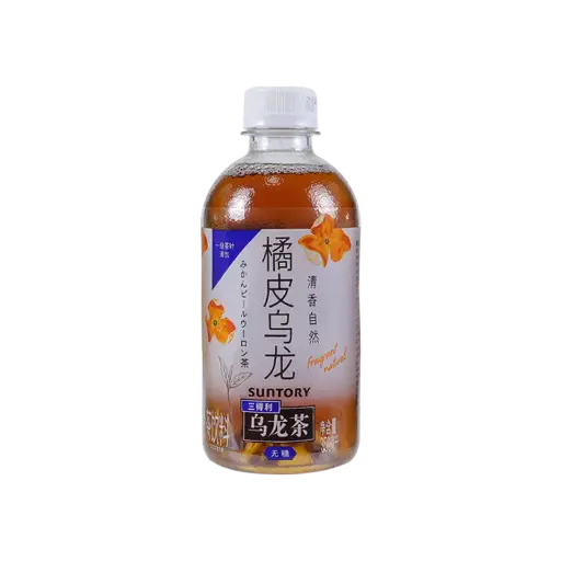 三得利橘皮乌龙茶350ml