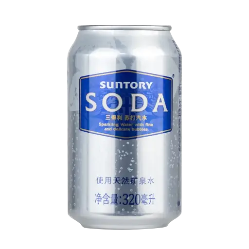 三得利苏打水320ML