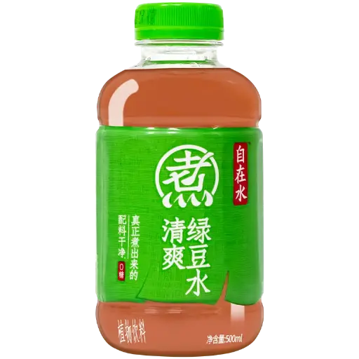 元气森林自在水清爽绿豆500ml