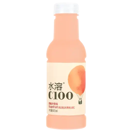 农夫山泉水溶C100西柚味445ml