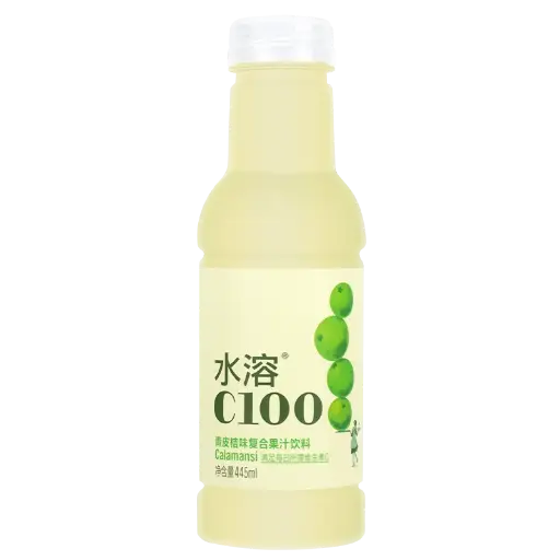 农夫山泉水溶C100青皮桔味445ml