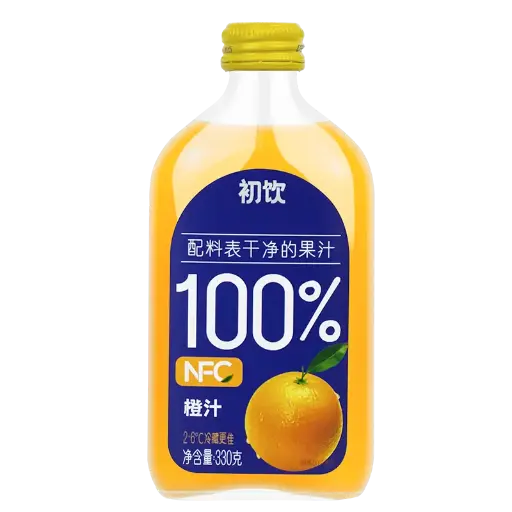初饮100%橙汁330g