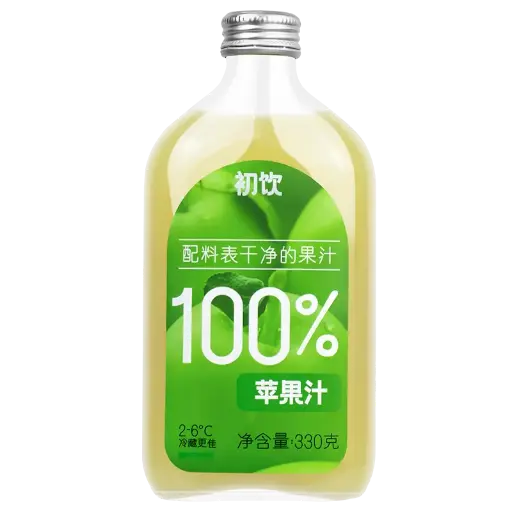 初饮100%苹果汁330g