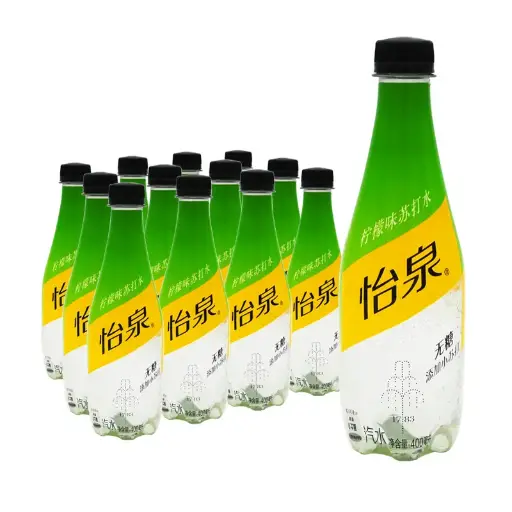 可口可乐怡泉苏打水400ML-柠檬味