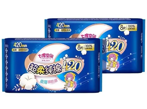 [6903244373371] 七度空间 超柔纯棉 8片 420mm