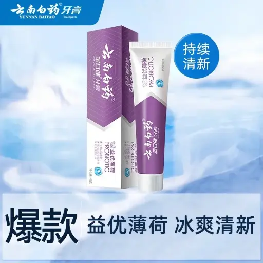 [6901070602788] 云南白药金口健牙膏益优清新激爽薄荷型105g