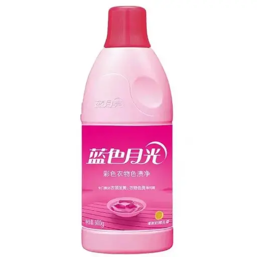 [A6902022132537] 蓝月亮 蓝色月光 彩色衣物色渍净 清新柠檬香 600g