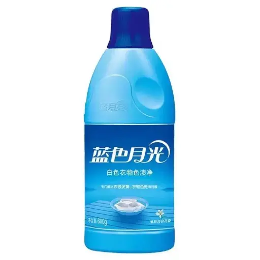 [A6902022132513] 蓝月亮 蓝色月光 白色衣物色渍净 清新百合香 600g