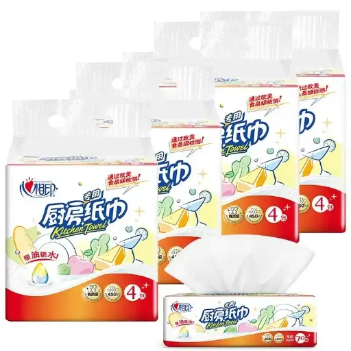 KDT170 心相印厨房抽纸70抽*3包